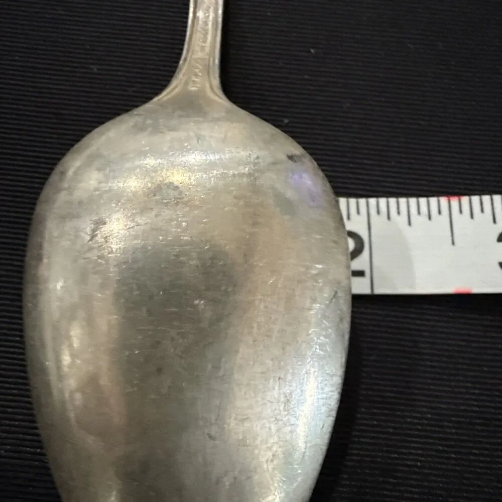 Antique WM Rogers Mfg Co Silver Extra Plate Serving Spoon “Original Rogers”